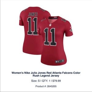 Nike Julio Jones Color Rush Jersey